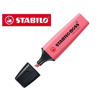 MARCADOR FLUORESCENTE STABILO BOSS PASTEL ROSA CEREZO EN FLOR (70/150)