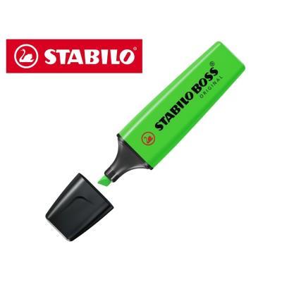 MARCADOR FLUORESCENTE STABILO BOSS VERDE (70/33)