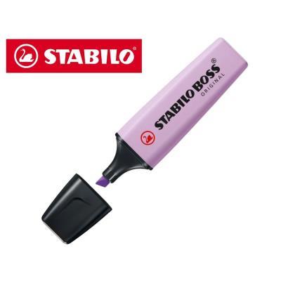 MARCADOR FLUORESCENTE STABILO BOSS PASTEL VIOLETA (70/155)