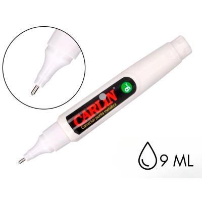 LÁPIZ CORRECTOR CARLIN PUNTA METÁLICA 9 ML. (88619)