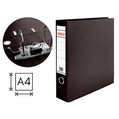 ARCHIVADOR AZ A4 LOMO ANCHO NEGRO CARLIN  (88606) (0401376NG)