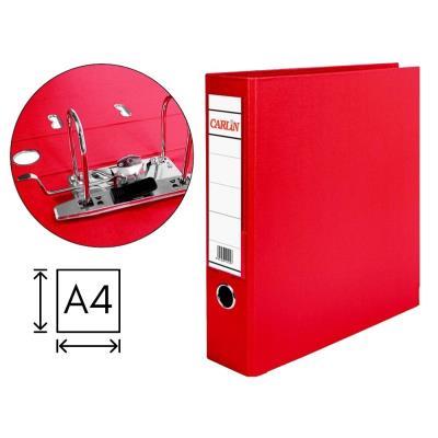 ARCHIVADOR AZ A4 LOMO ANCHO ROJO CARLIN (88607) (0401376RO)