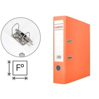 ARCHIVADOR AZ Fº LOMO ANCHO NARANJA CARLIN (10095) (84877) (0401377NA)