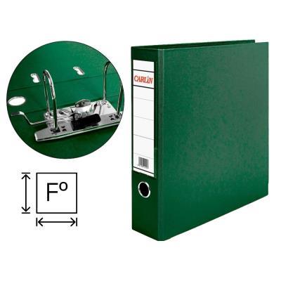 ARCHIVADOR AZ Fº LOMO ANCHO VERDE CARLIN (10102) (0401377VE)