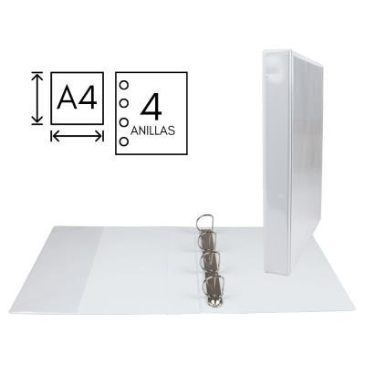 CARPETA ESSELTE CANGURO A4 4 AN. 25 MM. BOLSA TRANSP. (55292)