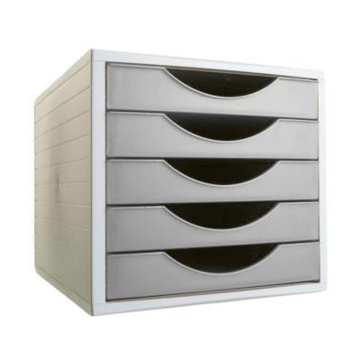 MODULO 5 CAJONES ARCHIVOTEC OPACO GRIS 4005 GS A.2000  (01A4005GS)
