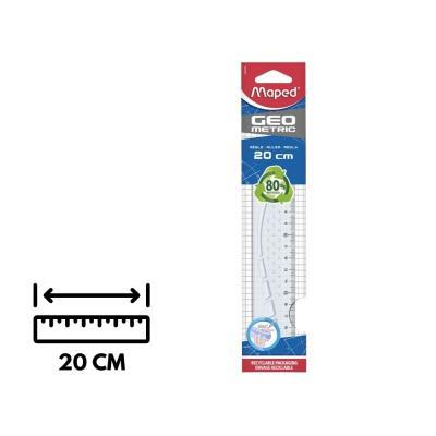 REGLA MAPED 20 CM. GEOMETRIC (242020)(0101242)
