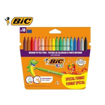 ROTULADORES BIC KIDS COULEUR SPECIAL FORMAT 18 UDS. PUNTA MEDIA (9375092)
