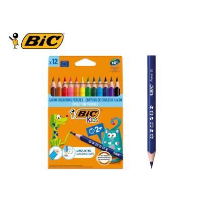 LÁPICES BIC KIDS EVOLUTION TRIANGULARES 12 COLORES (82973511)