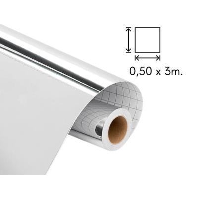 FILM ADHESIVO  PLATA 0.5X3MT SADIPAL