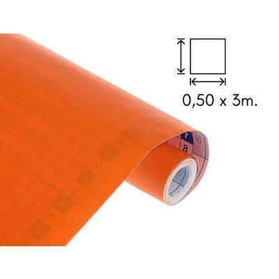 FILM ADHESIVO NARANJA 0.5X3MT SADIPAL
