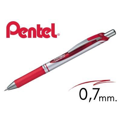 BOLÍGRAFO ENERGEL RETRÁCTIL PENTEL ROJO (BL77-PENTEL-B)