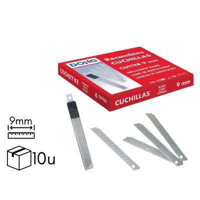 RECAMBIO DOHE ESTUCHE 10 CUCHILLAS 9 MM. (79275)