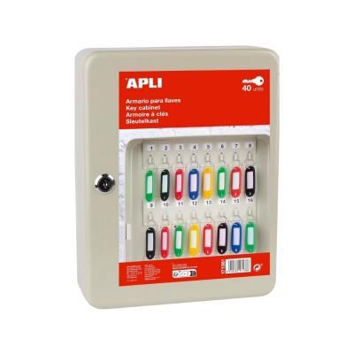 CAJA METÁLICA APLI DE LLAVES 45 POSICIONES (17138)