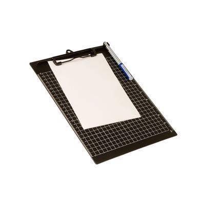 CLIPBOARD O. BOX VERTICAL CON PINZA CUADRÍCULADO (9259)