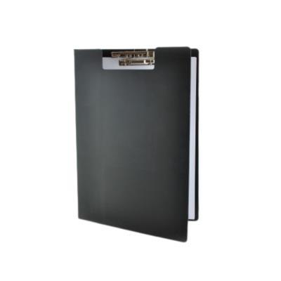 CARPETA GRAFOPLÁS PINZA Fº CLIP TROQUELADO Y BOLSA NEGRO (01550010)