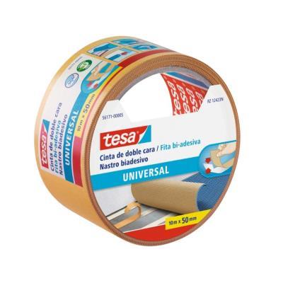 CINTA DOBLE CARA TESA 10 M.X50 MM. BEIGE (56171-00005-12)