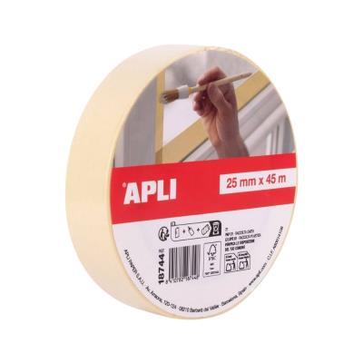 CINTA DE PINTOR APLI 25 MM. X 45 M. (18744)