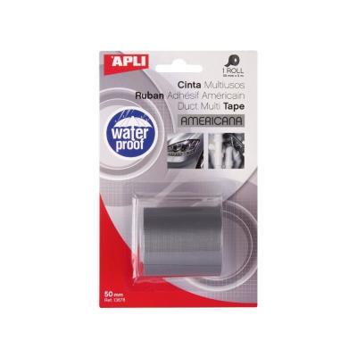 CINTA AMERICANA APLI MULTIUSOS GRIS 50 MM. X 5 M. (13678)