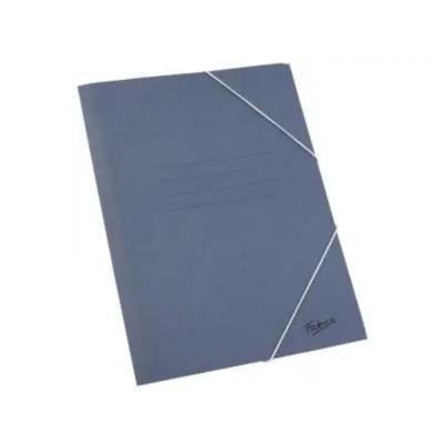 CARPETA CARTÓN FABRISA AZUL Fº GOMA SENCILLA (18983)