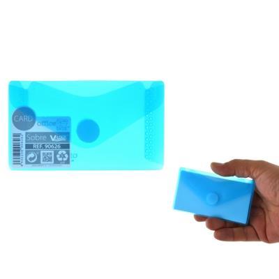 SOBRE O. BOX CIERRE V-LOCK PARA TARJETAS DE VISITA AZUL (90626)