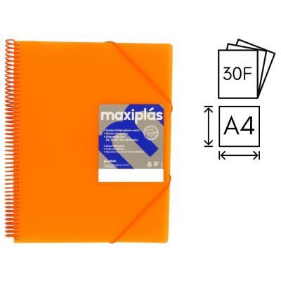CARPETA GRAFOPLÁS 30 FUNDAS MAXIPLAS TRANSP. FUCSIA (39833054) (39893199)