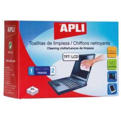 TOALLITAS APLI HÚMEDO/SECO 20 UDS. (11325)