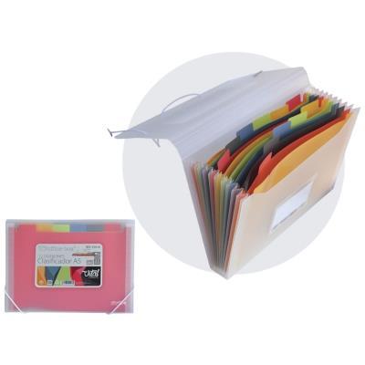 CLASIFICADOR O. BOX GOMAS 12 DIV. A5 VITAL COLORS (41018)