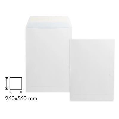 CAJA 250 BOLSAS 260X360 BLANCO 90GR
