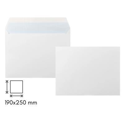 CAJA 250 SOBRES 190X250 BLANCO 90/100GR AUTODEX