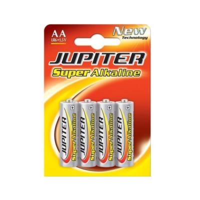 PILAS JUPITER BLISTER DE 4 PILAS  AA  LR6 1.5V