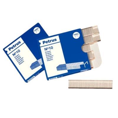 GRAPAS PETRUS Nº 10 GALVANIZADAS (55706)