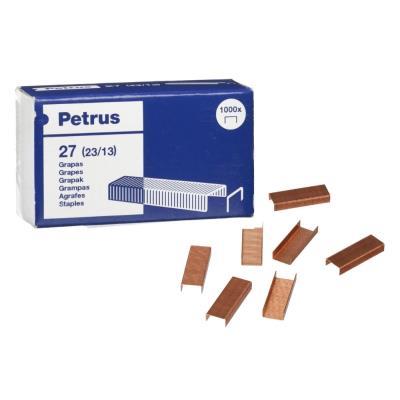 GRAPAS PETRUS GRUESOS PARA MOD. 1600 Nº 27 (23/13) COBREADA (55720)