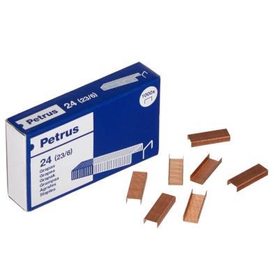 GRAPAS PETRUS GRUESOS PARA MOD. 1600 Nº 24 (23/6) COBREADA (55718)
