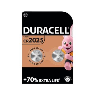 PILAS DURACELL BOTÓN BLÍSTER 2 UDS. CR2025 (990352)