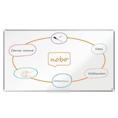 PIZARRA NOBO PREMIUM PLUS PANORÁMICO ACERO LACADO 70" 1550X870 MM. BLANCO (1915373)