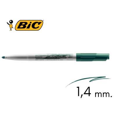 ROTULADOR PIZARRA BLANCA VELLEDA PUNTA CONICA VERDE BIC (9581681)
