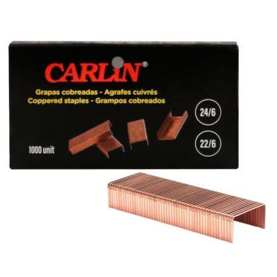 GRAPAS CARLIN 22/6 - 24/6 COBREADA CADA DE 1000 UDS. (87197)