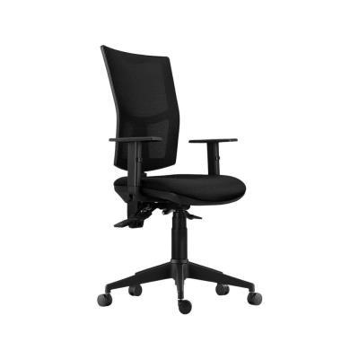 SILLA ATLANTA ERGONOMICA NEGRA CON CABECERO SISTEMA SINCRO