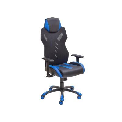 SILLA GAMING GALAXY AZUL-NEGRA BRAZOS REGULABLES EN ALTURA