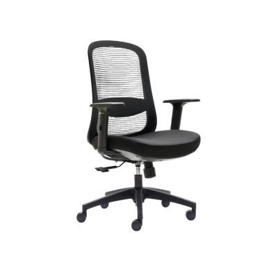 SILLA LIMA ERGONÓMICA NEGRA CON SOPORTE LUMBAR REGULABLE