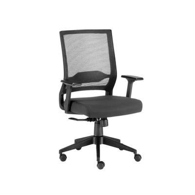 SILLA ALTA RESISTENCIA,MECANISMO SYNCRON MULTIPOSICIONAL, SOPORTE LUMBAR CON BRAZOS COLOR NEGRO