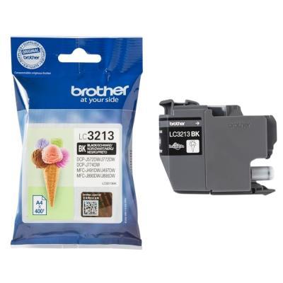 CARTUCHO DE TINTA NEGRO LARGA DURACION BROTHER LC3213BK