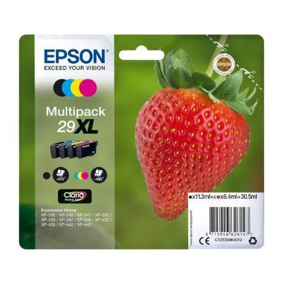 EPSON T2996 CARTUCHO ORIGINAL PACK XL BK/C/M/Y - C13T29964012 - FRESA
