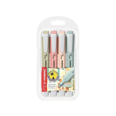 MARCADORES COLORES NATURALES SWING COOL PACK 4 UD STABILO  (275/4-09)