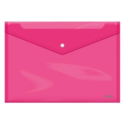 SOBRE BROCHE DOHE Fº P.P. TRANSPARENTE ROSA (91477)