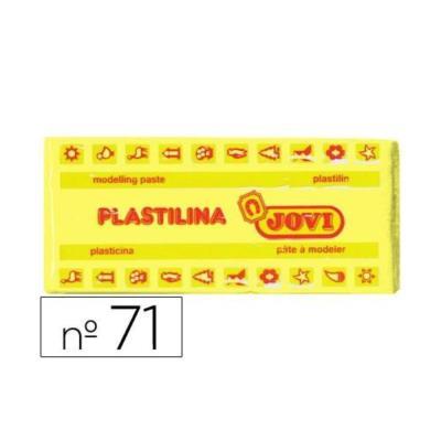 PLASTILINA JOVI 150 GR MEDIANA AMARILLO OSCURO (7103)