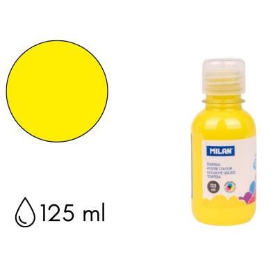 TEMPERA MILAN 125ML COLOR AMARILLO LIMON