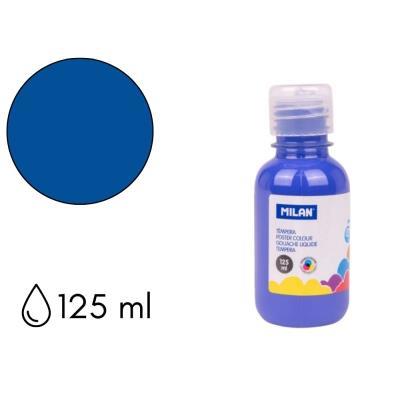 TEMPERA MILAN 125ML COLOR AZUL ULTRAMAR.(3450)