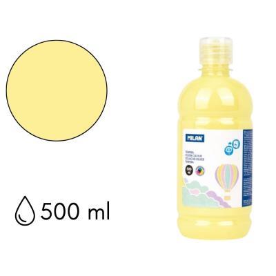 TEMPERA 500 ML  AMARILLO PASTEL MILAN (3620P)